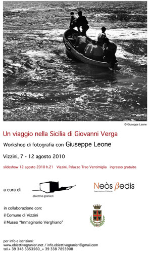Workshop con Giuseppe Leone